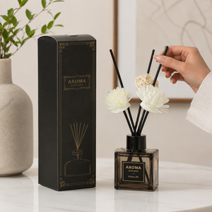Reed Diffuser Wohnzimmer Schwarz Duft der schweigt und bleibt 50 ml