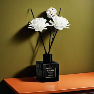 Reed Diffuser Wohnzimmer Schwarz Duft der schweigt und bleibt 50 ml